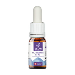 Aceite MCT Vitamina D3 y K2, 20 ml