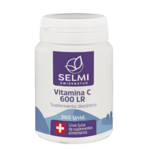 Vitamina C 600 LR, 360 cápsulas